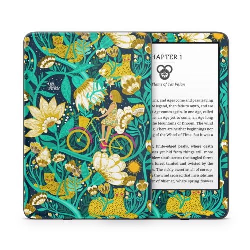 Cheetah Garden Amazon Kindle Series Skin
