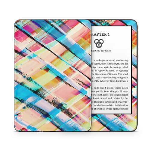Check Stripe Amazon Kindle Series Skin