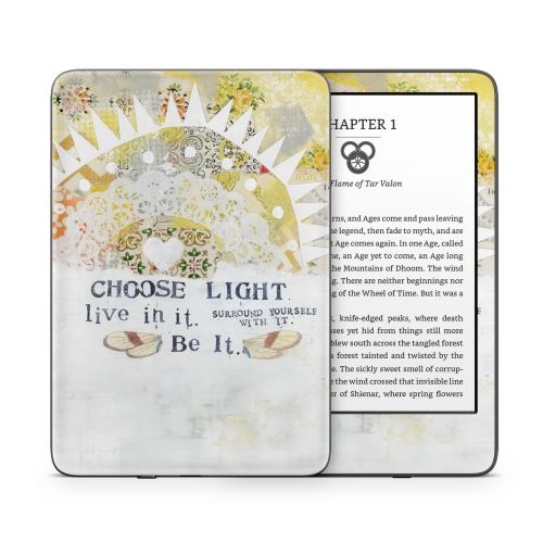 Choose Light Amazon Kindle Series Skin