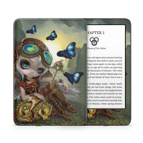 Clockwork Dragonling Amazon Kindle Series Skin