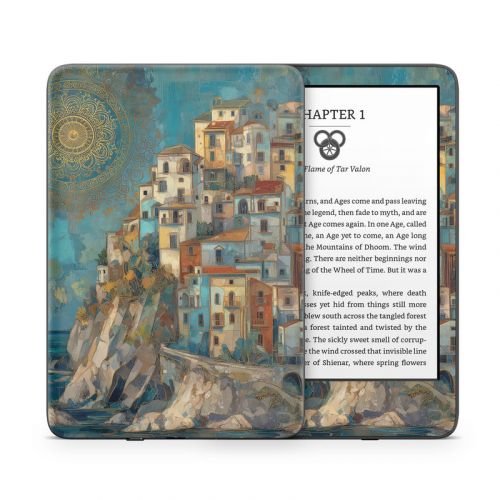 Coastal Town Amazon Kindle Series Skin