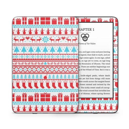 Comfy Christmas Amazon Kindle Series Skin