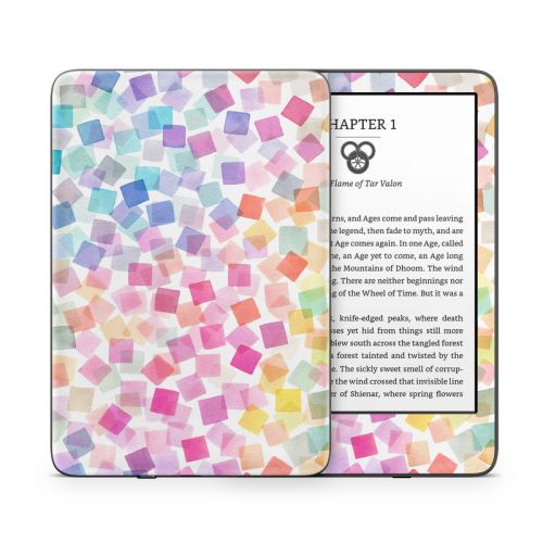 Confetti Squares Amazon Kindle Series Skin