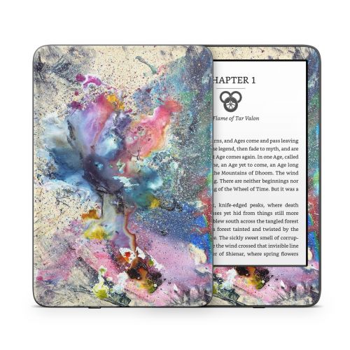 Cosmic Flower Amazon Kindle Series Skin