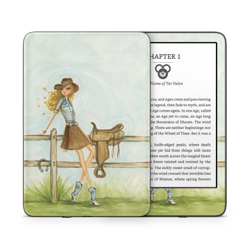 Cowgirl Glam Amazon Kindle Series Skin