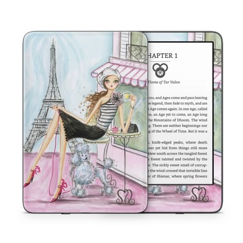 Cafe Paris Amazon Kindle Series Skin