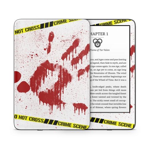 Crime Scene Revisited Amazon Kindle Series Skin
