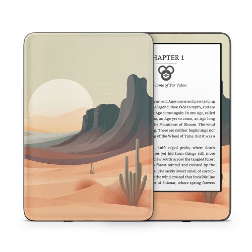 Desert Peaks Amazon Kindle Series Skin