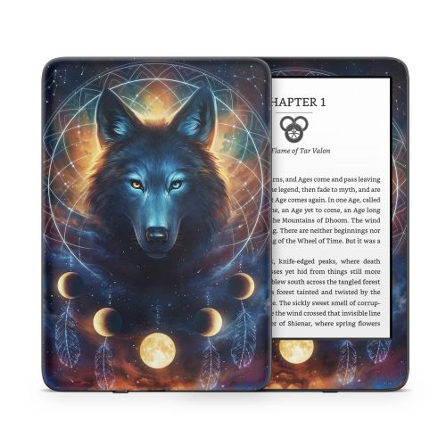 Dreamcatcher Wolf Amazon Kindle Series Skin