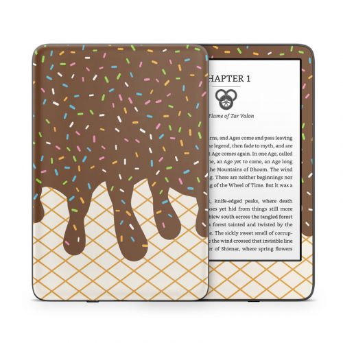 Chocolate Ice Cream Drip Amazon Kindle Series Skin