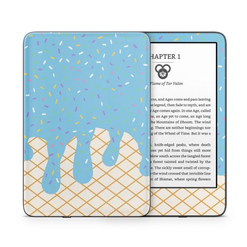 Cotton Candy Ice Cream Drip Amazon Kindle Series Skin