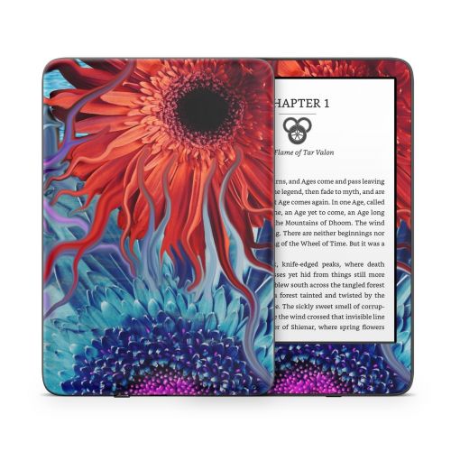 Deep Water Daisy Dance Amazon Kindle Series Skin