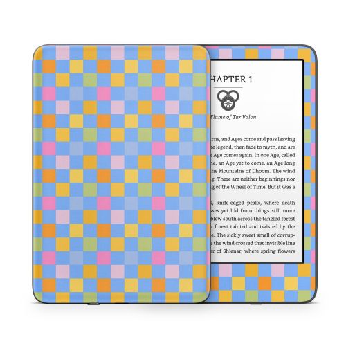 Eclectic Checker Amazon Kindle Series Skin