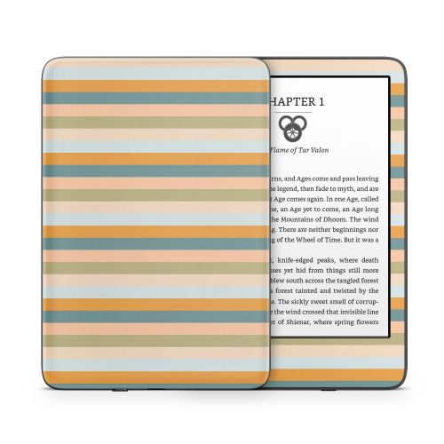 Earth Stripes Amazon Kindle Series Skin