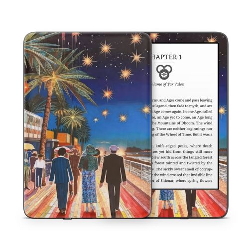 Evening Boardwalk Amazon Kindle Series Skin