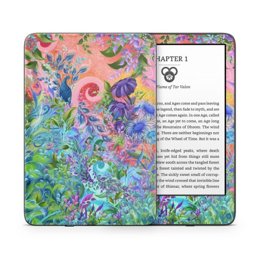 Fantasy Garden Amazon Kindle Series Skin