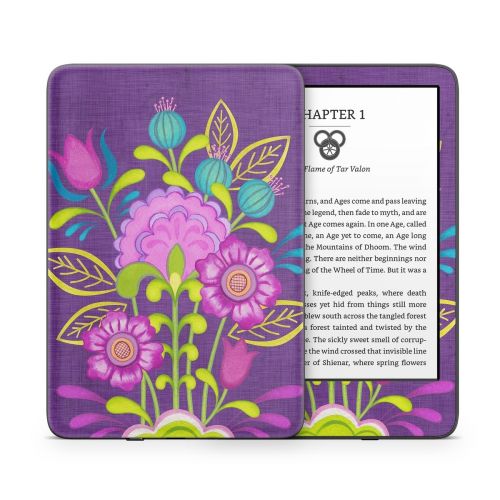 Floral Bouquet Amazon Kindle Series Skin