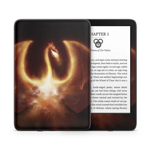 Fire Dragon Amazon Kindle Series Skin
