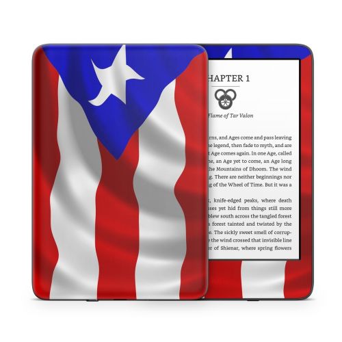 Puerto Rican Flag Amazon Kindle Series Skin