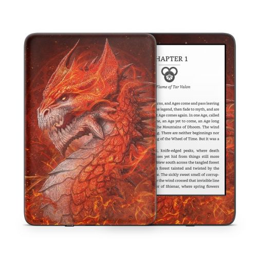 Flame Dragon Amazon Kindle Series Skin