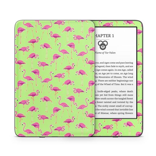 Flamingo Day Amazon Kindle Series Skin