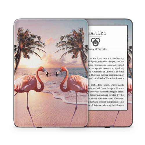 Flamingo Palm Amazon Kindle Series Skin