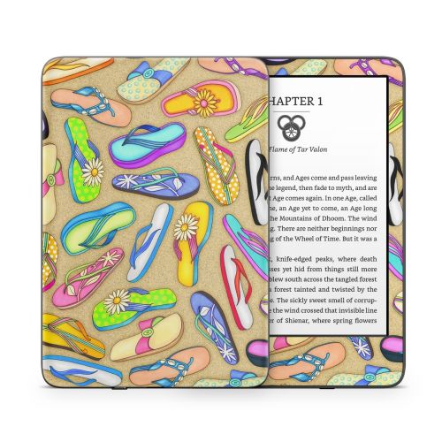 Flip Flops Amazon Kindle Series Skin