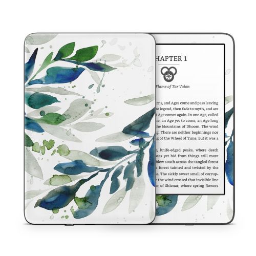 Floating Leaves Amazon Kindle Series Skin