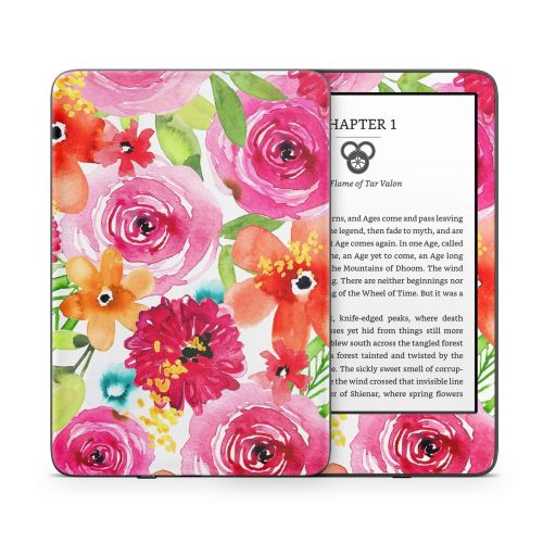 Floral Pop Amazon Kindle Series Skin