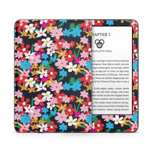 Flower Field Amazon Kindle Series Skin