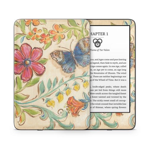 Garden Scroll Amazon Kindle Series Skin