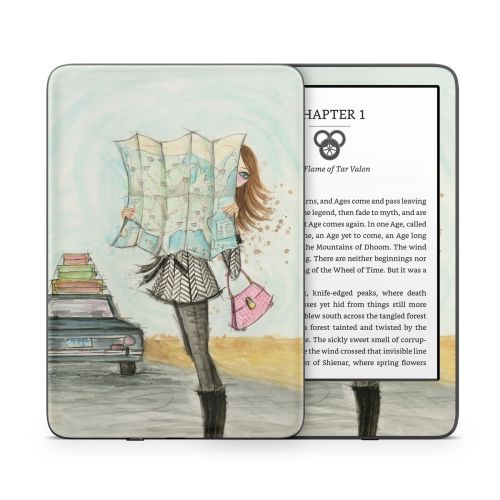 Getting There Amazon Kindle Series Skin