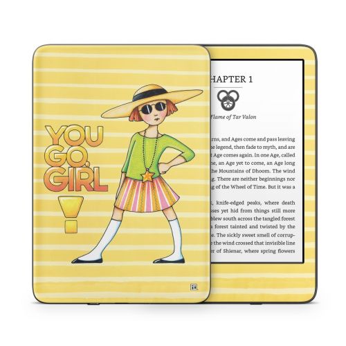 You Go Girl Amazon Kindle Series Skin