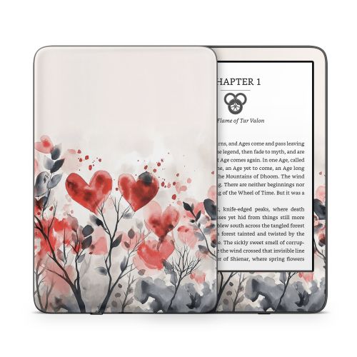Heart Garden Amazon Kindle Series Skin