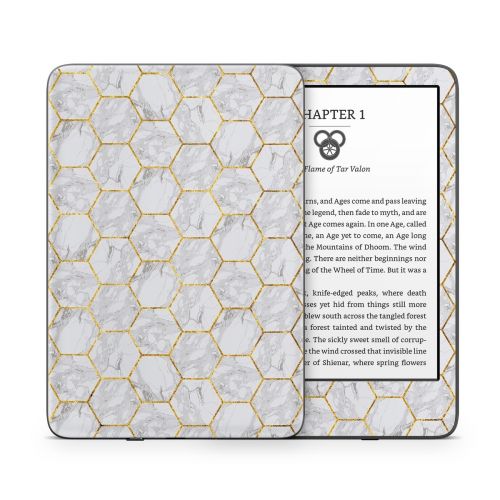 Honey Marble Amazon Kindle Series Skin