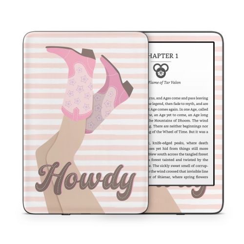 Howdy Amazon Kindle Series Skin