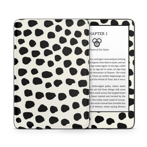 Inky Spots Cream Amazon Kindle Series Skin
