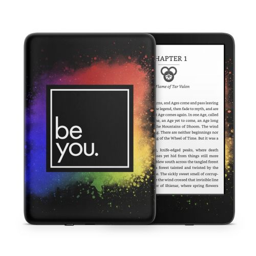 Just Be You Amazon Kindle Series Skin