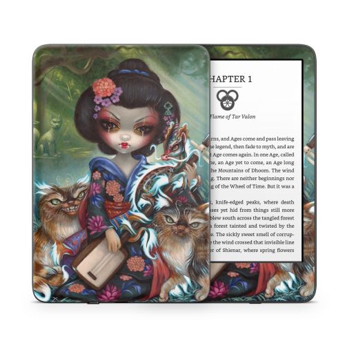 Kirin and Bakeneko Amazon Kindle Series Skin
