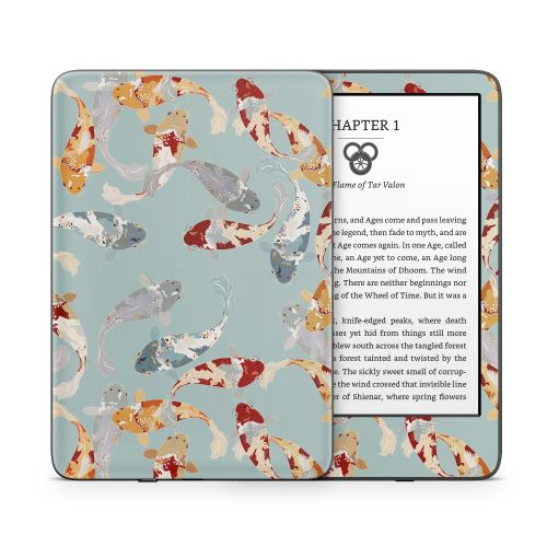 Koi Fish Pond Amazon Kindle Series Skin