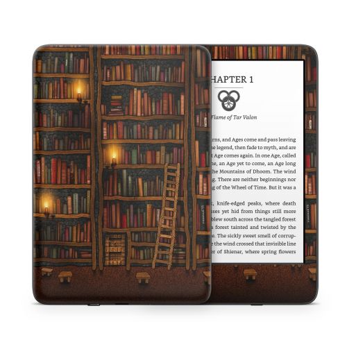 Library Amazon Kindle Series Skin