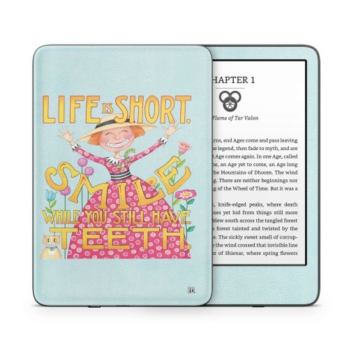 Life is Short Amazon Kindle Series Skin