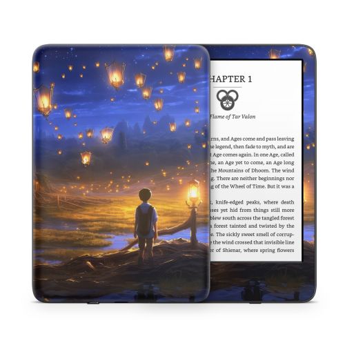 Light the Way Amazon Kindle Series Skin