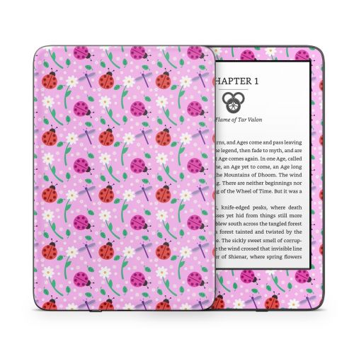 Ladybug Land Amazon Kindle Series Skin