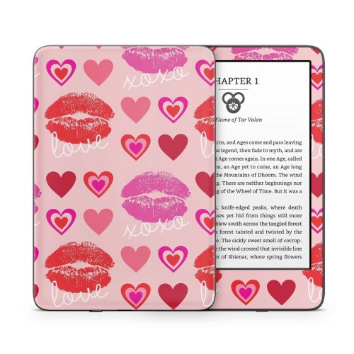 Love Hugs Kisses Amazon Kindle Series Skin