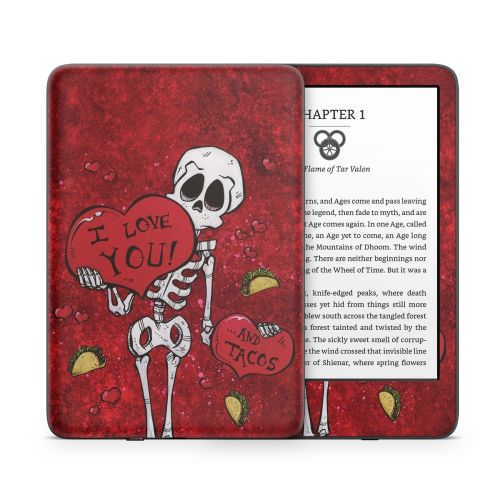 I Love You And Tacos Amazon Kindle Series Skin