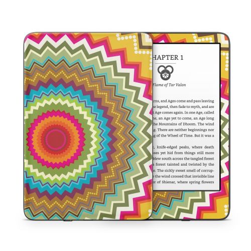 Mosaic Burst Amazon Kindle Series Skin