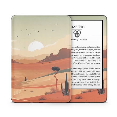 Meandering Desert Amazon Kindle Series Skin