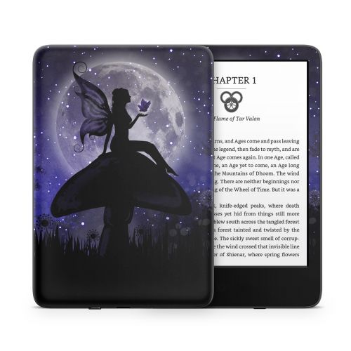 Moonlit Fairy Amazon Kindle Series Skin