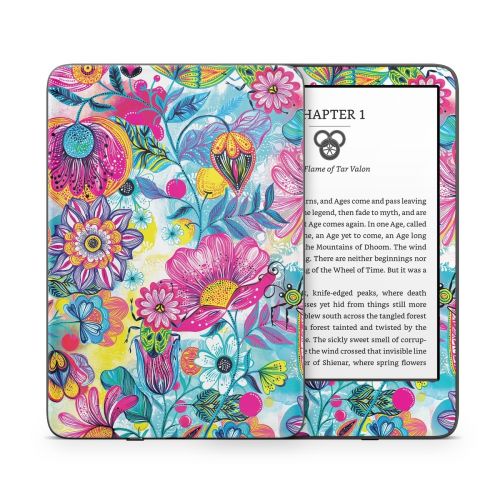 Natural Garden Amazon Kindle Series Skin